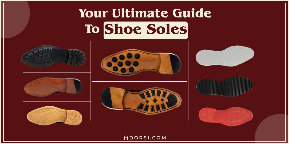 showing different types of shoe soles 