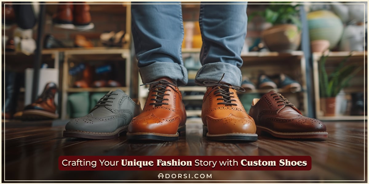 Showing different colors of the same shoes crafting your unique fashion with custom made