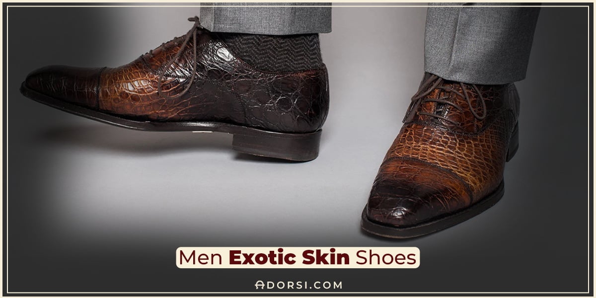 Your Guide to Exotic Leather Shoes for Men